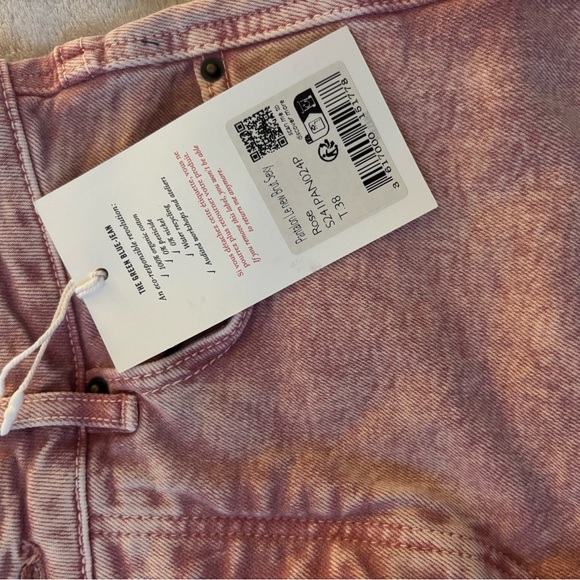NWT Sezane Brut Sexy jeans in pink size 6 - Picture 7 of 9